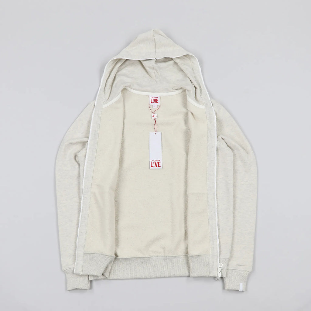 LACOSTE LIVE FULL ZIP HOODIE - PIGEON - FREESTYLE LLORET