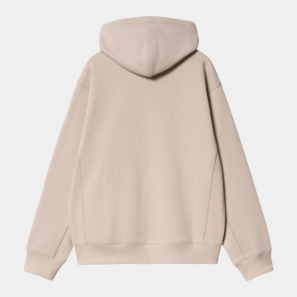 CARHARTT WIP Hooded American Script Jacket - Fleur De Sel