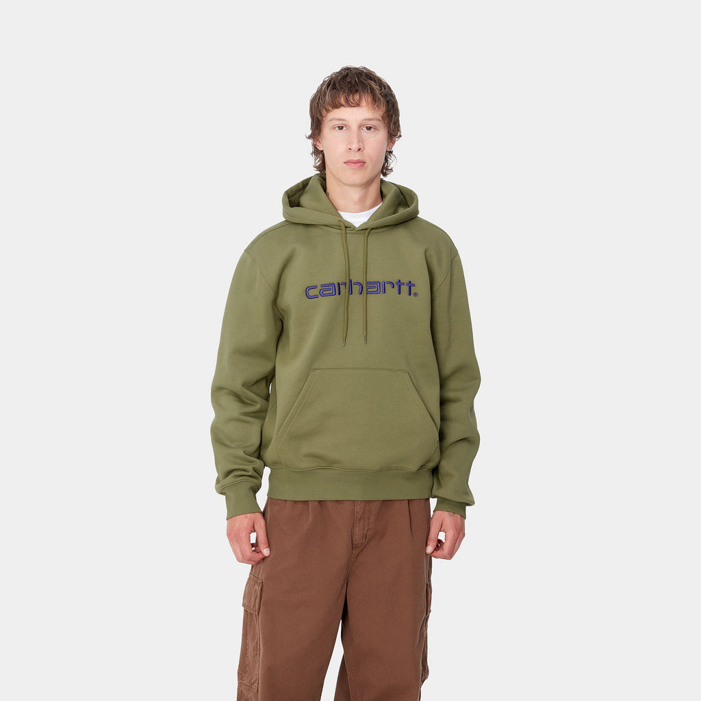 CARHARTT WIP HOODED CARHARTT SWEAT - Capulet Aura