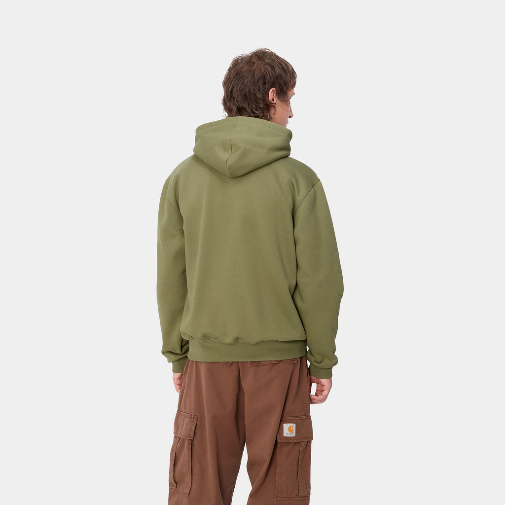 CARHARTT WIP HOODED CARHARTT SWEAT - Capulet Aura