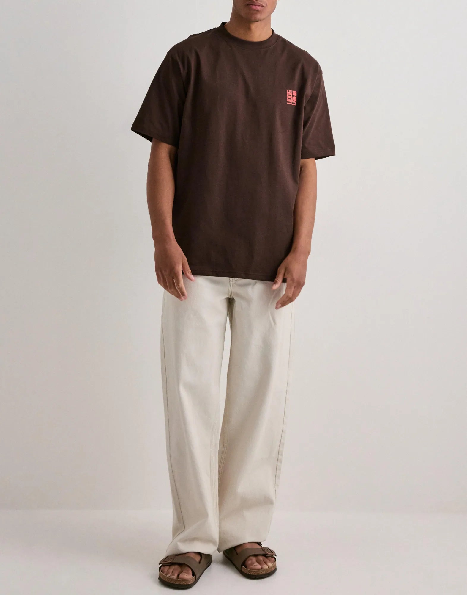 WOODBIRD WBBaine Nopa Tee - Dark Brown - FREESTYLE LLORET
