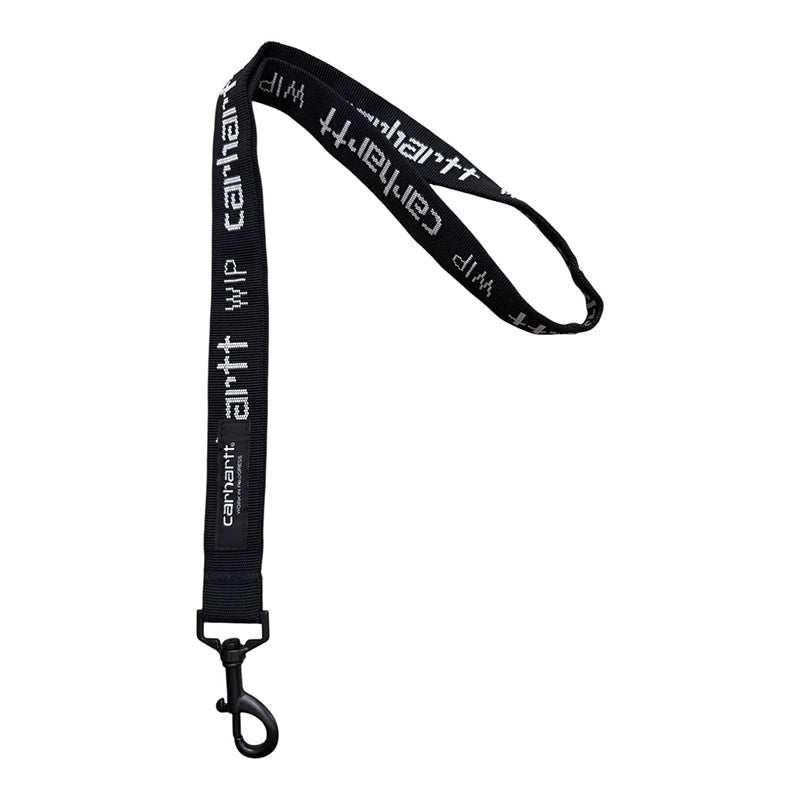CARHARTT WIP Script Lanyard - Black White