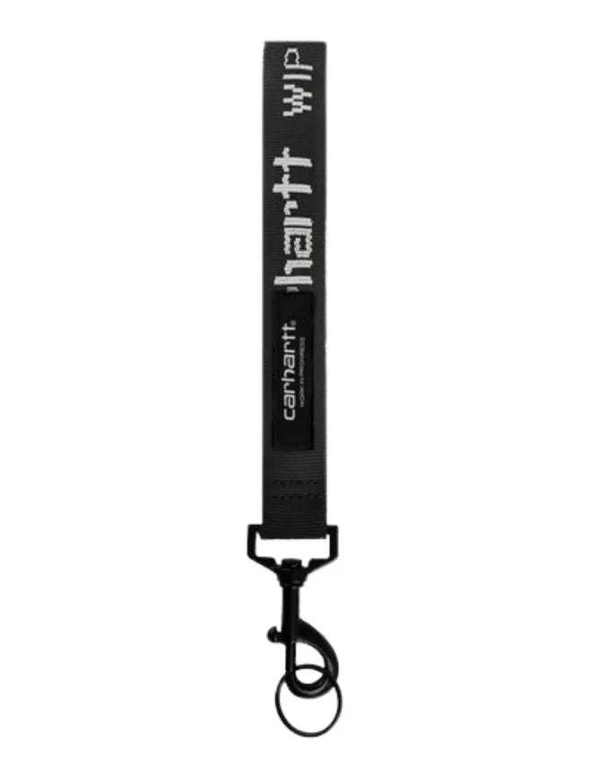 CARHARTT WIP Script Keyholder - Black White