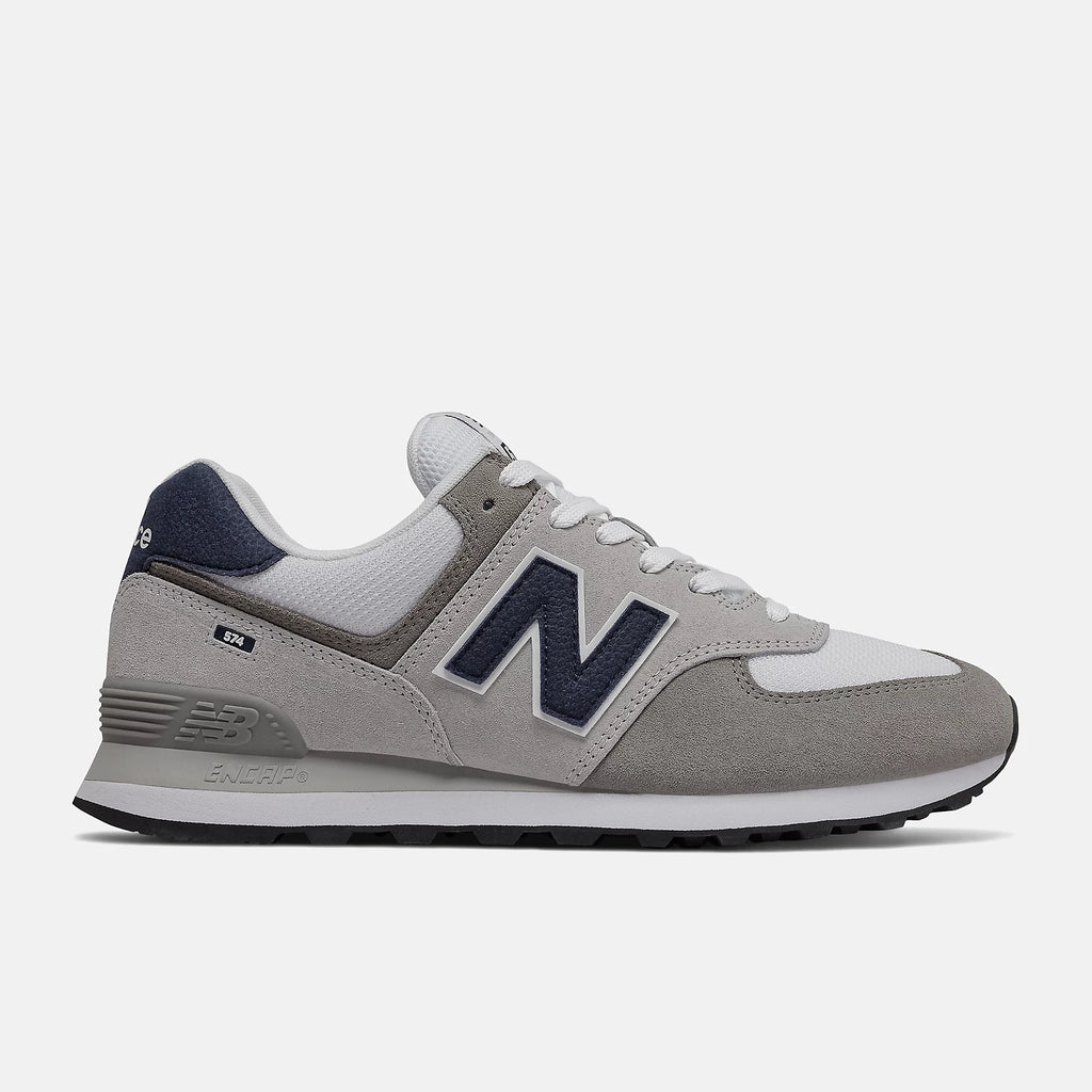 NEW BALANCE 574EAG - Rain Cloud White y Marblehead