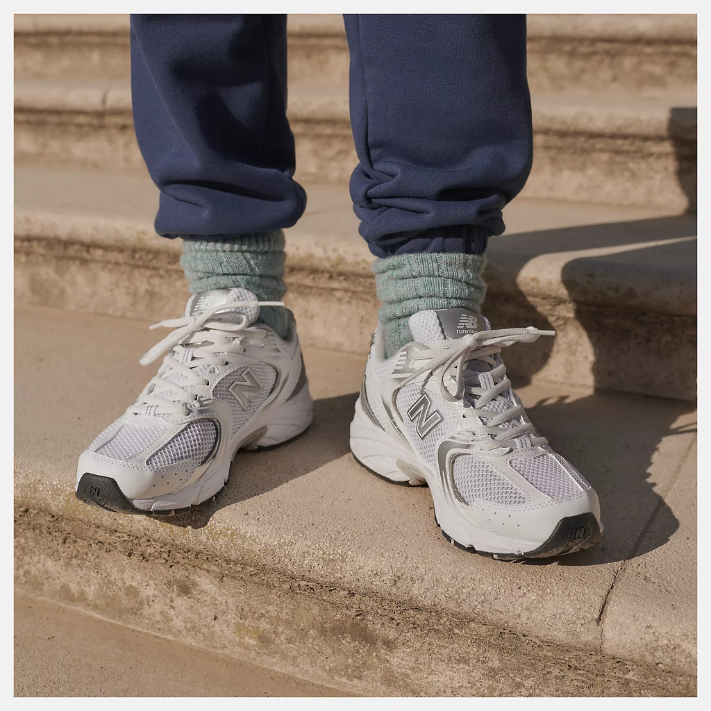 NEW BALANCE 530EMA - NB White Silver Metallic