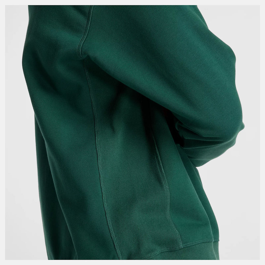 NEW BALANCE Athletics French Terry Crew - NIGHTWATCH GREEN