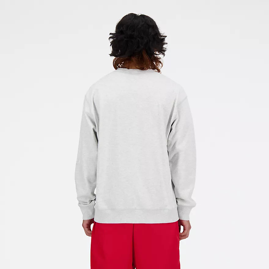 NEW BALANCE Athletics Premium Logo Crew - Ash grey - FREESTYLE LLORET