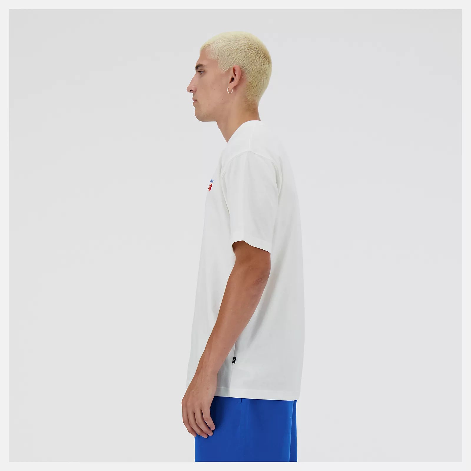 NEW BALANCE Athletics Premium Logo T-Shirt -Sea Salt