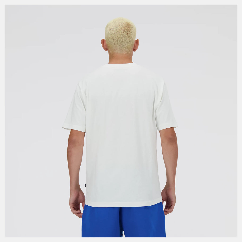 NEW BALANCE Athletics Premium Logo T-Shirt -Sea Salt - FREESTYLE LLORET