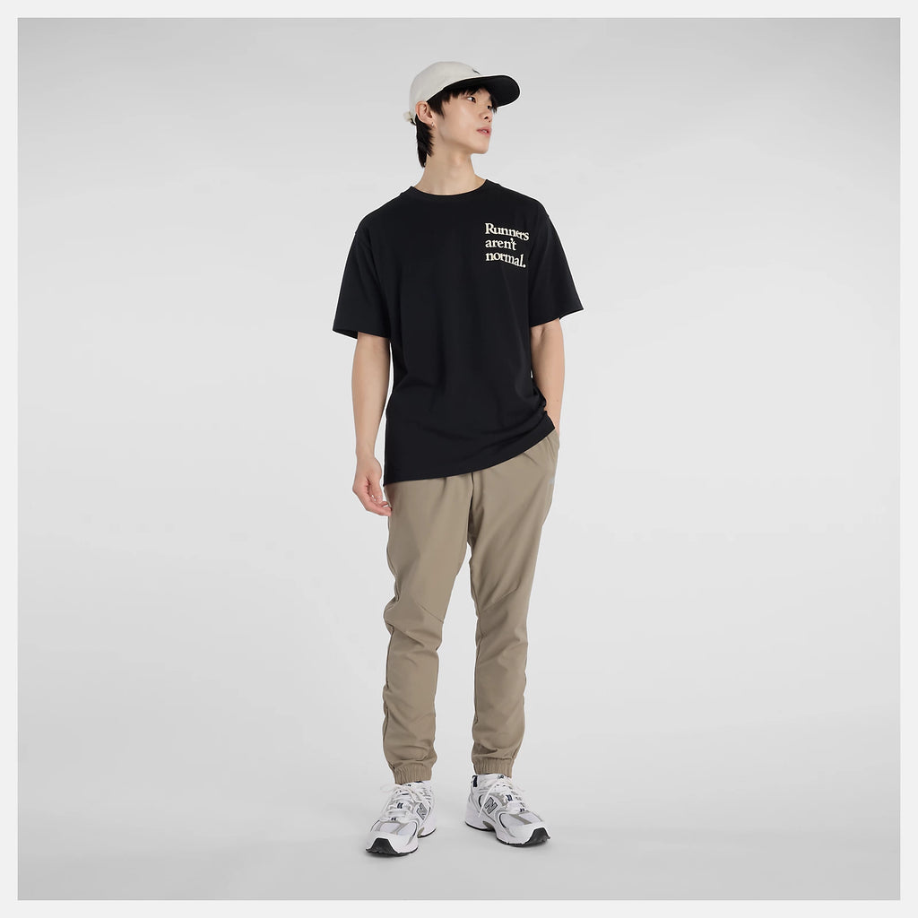 NEW BALANCE Athletics Runners aren't Normal SS Tee - Black