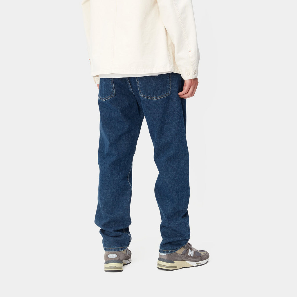 CARHARTT WIP NEWEL PANT - Blue Stone Wached
