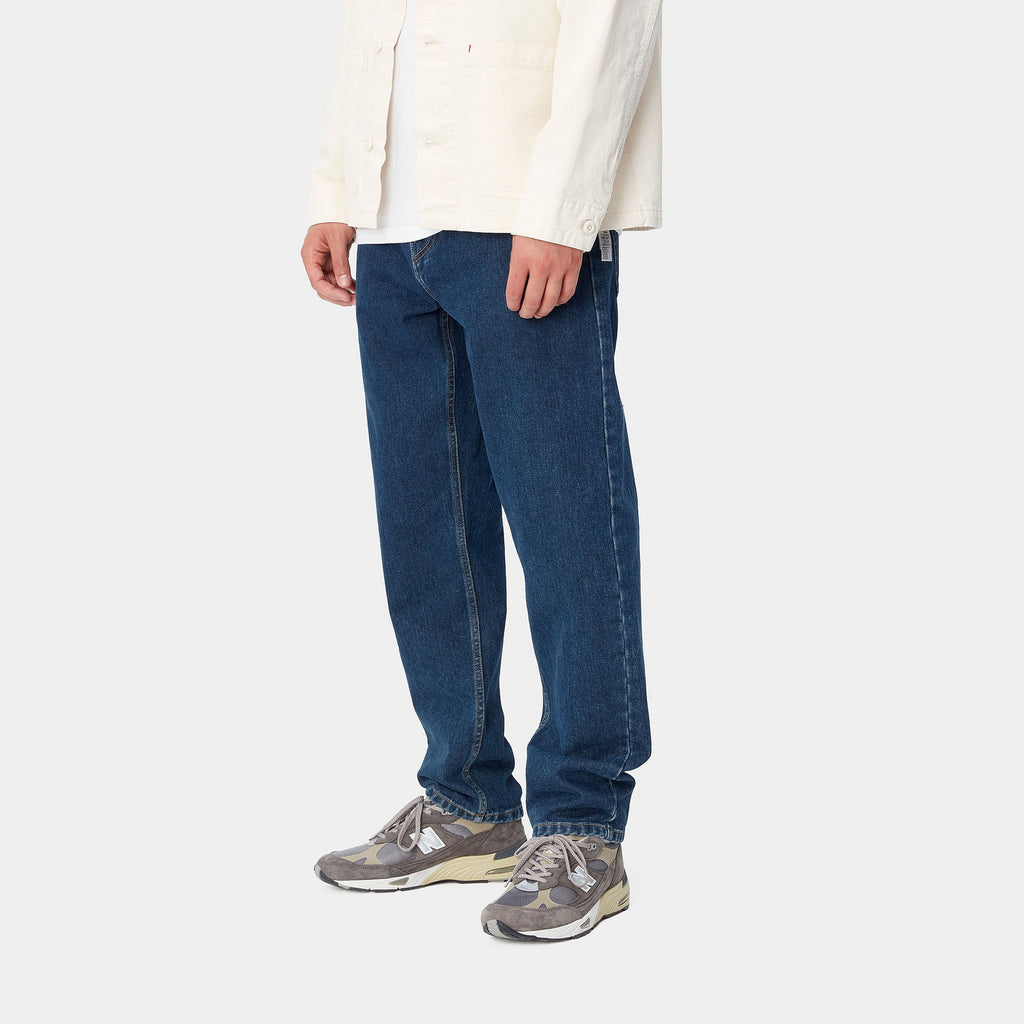 CARHARTT WIP NEWEL PANT - Blue Stone Wached