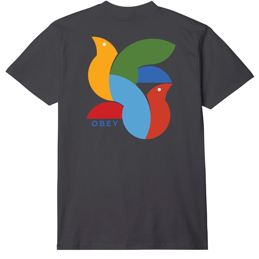 OBEY Bird S/S T-Shirt - Black