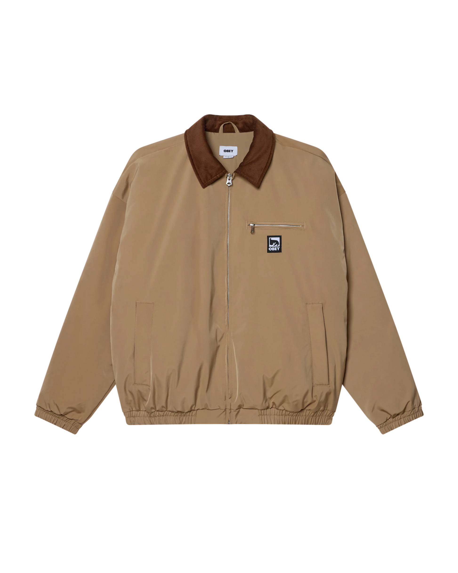 OBEY ELYSIAN JACKET - Vintage Tan