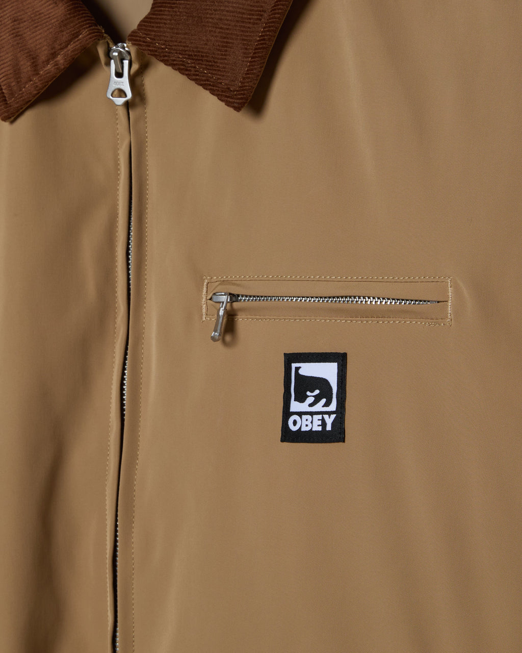 OBEY ELYSIAN JACKET - Vintage Tan