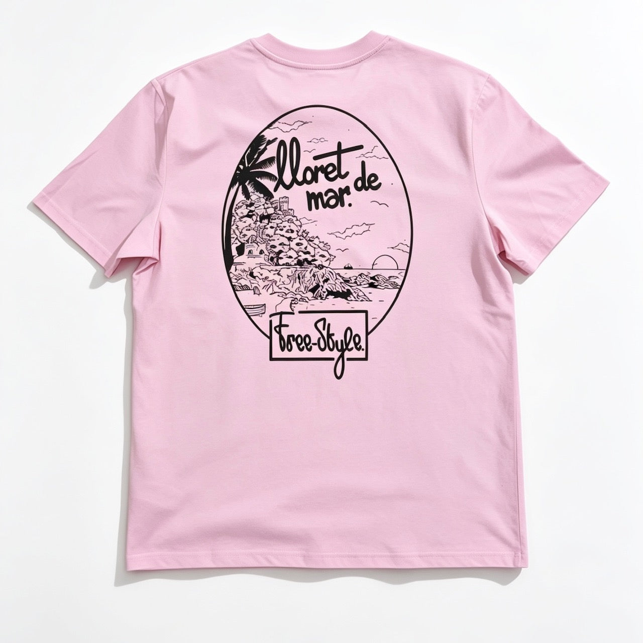 FREESTYLE X Sa Caleta S/S Tee - Pink Black