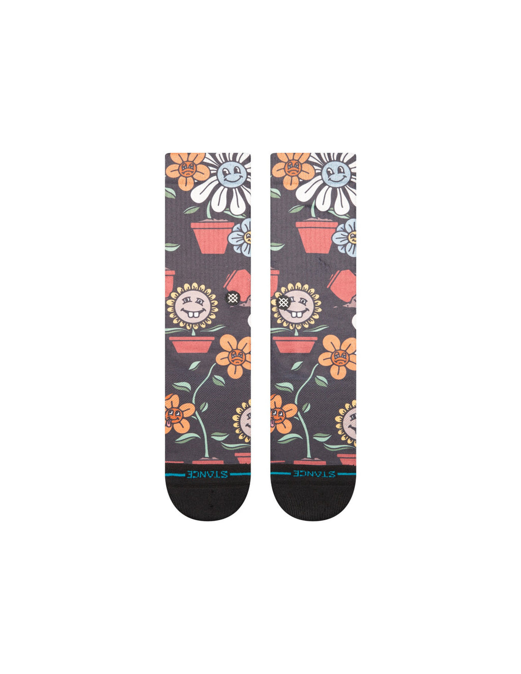 STANCE PLANTED CREW - Black