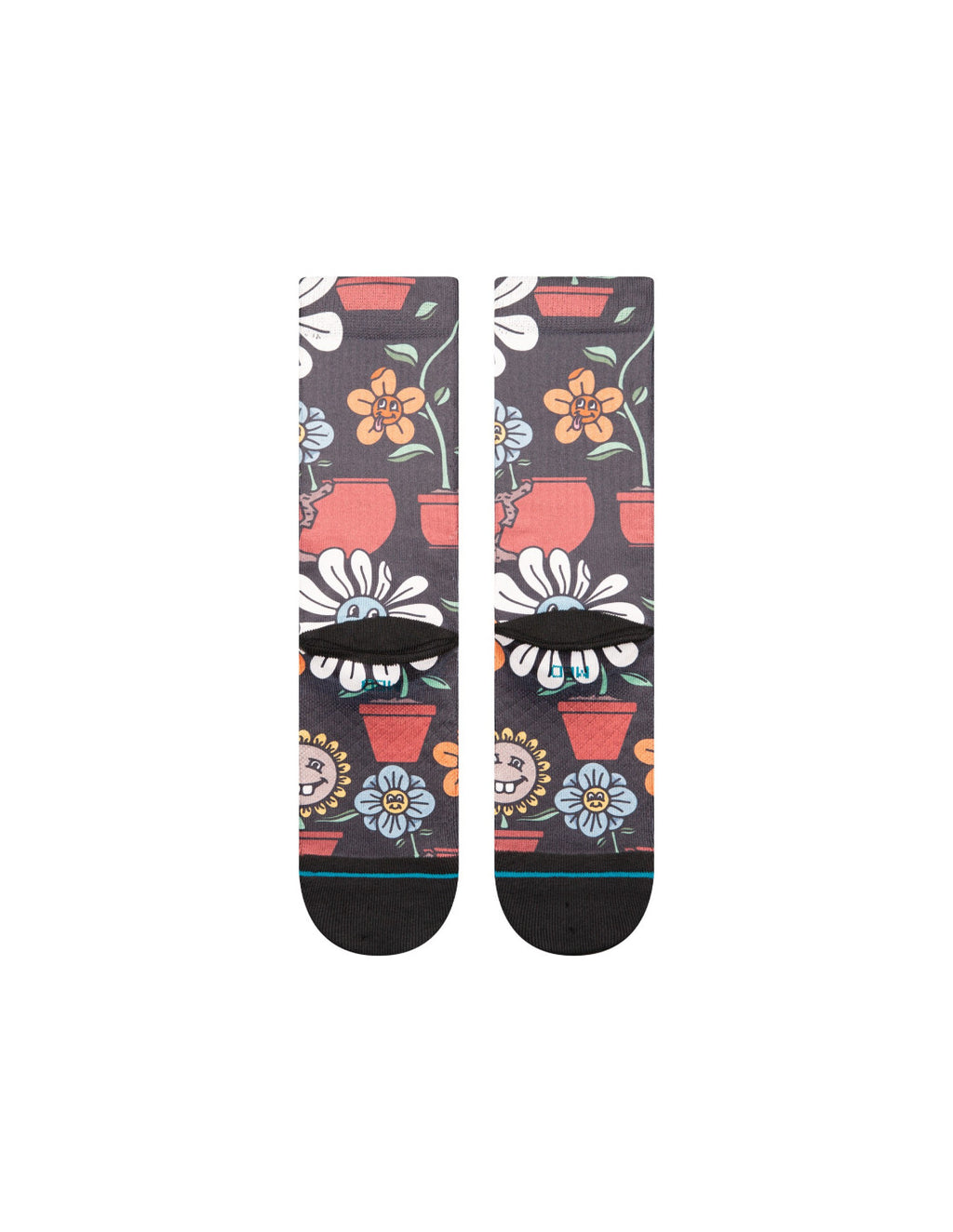 STANCE PLANTED CREW - Black