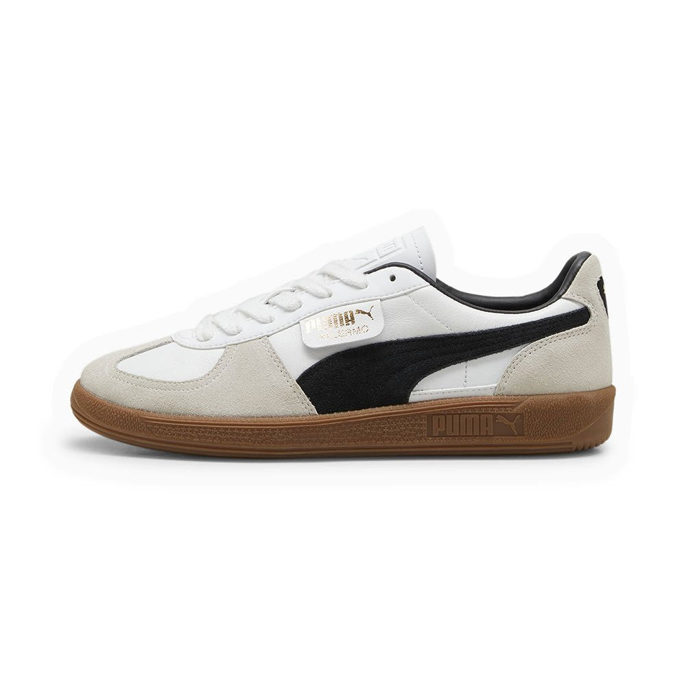PUMA Palermo Leather unisex - PUMA White-Vapor Gray-Gum