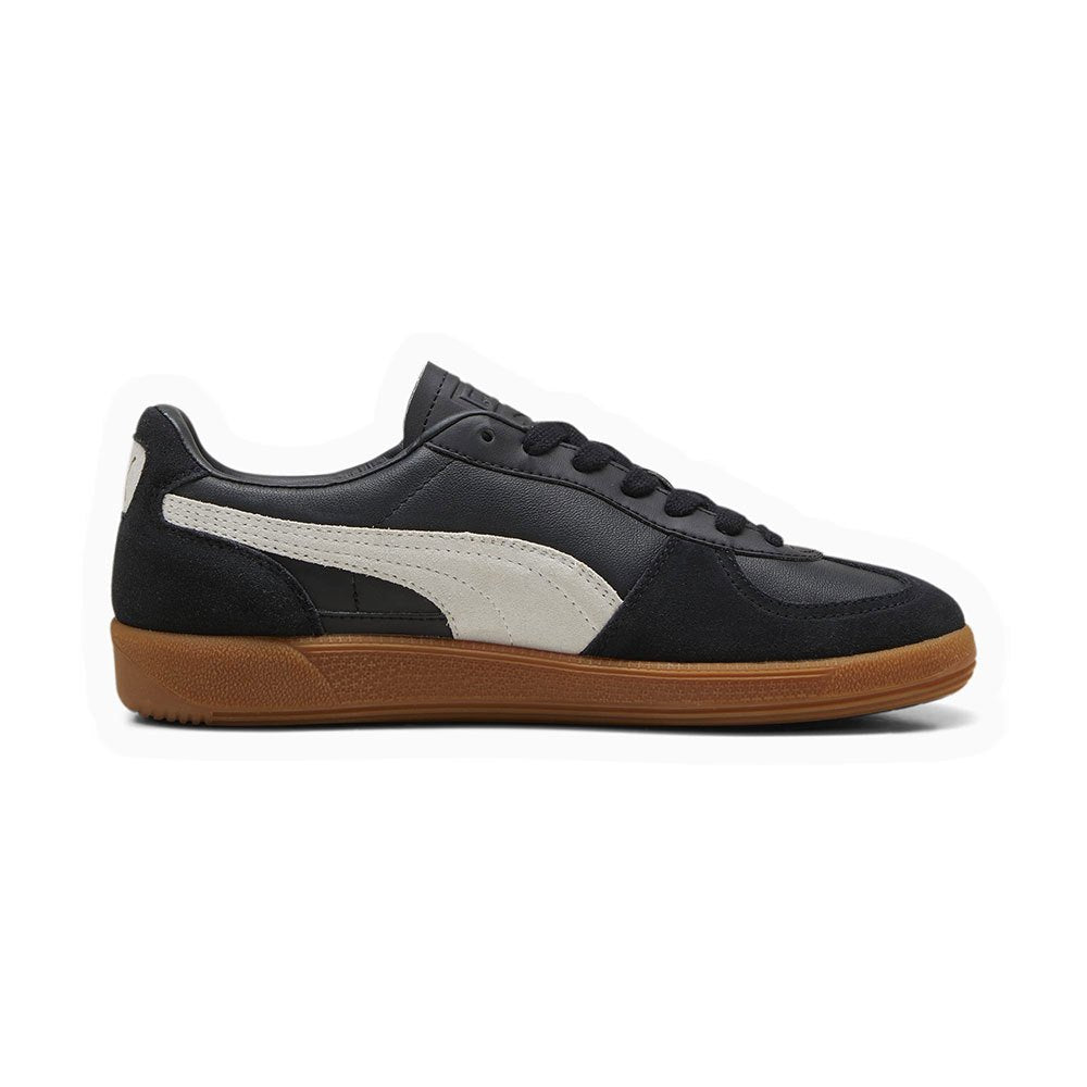 PUMA Palermo Leather unisex - PUMA Black-Feather Gray-Gum