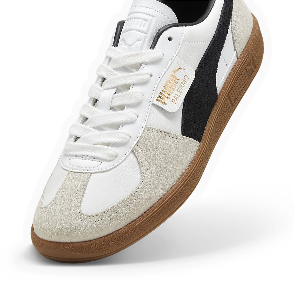 PUMA Palermo Leather unisex - PUMA White-Vapor Gray-Gum