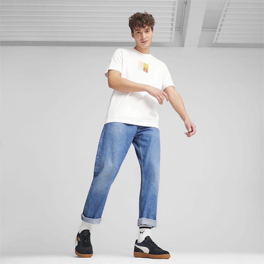 PUMA Palermo Leather unisex - PUMA Black-Feather Gray-Gum