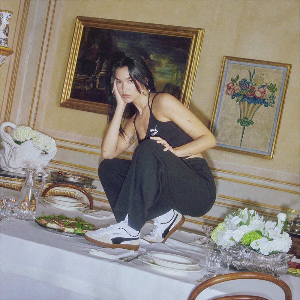 PUMA Palermo Leather unisex - PUMA White-Vapor Gray-Gum