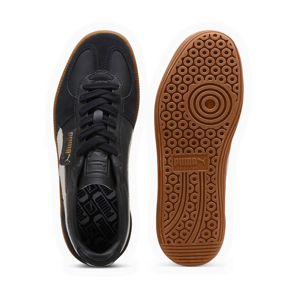 PUMA Palermo Leather unisex - PUMA Black-Feather Gray-Gum