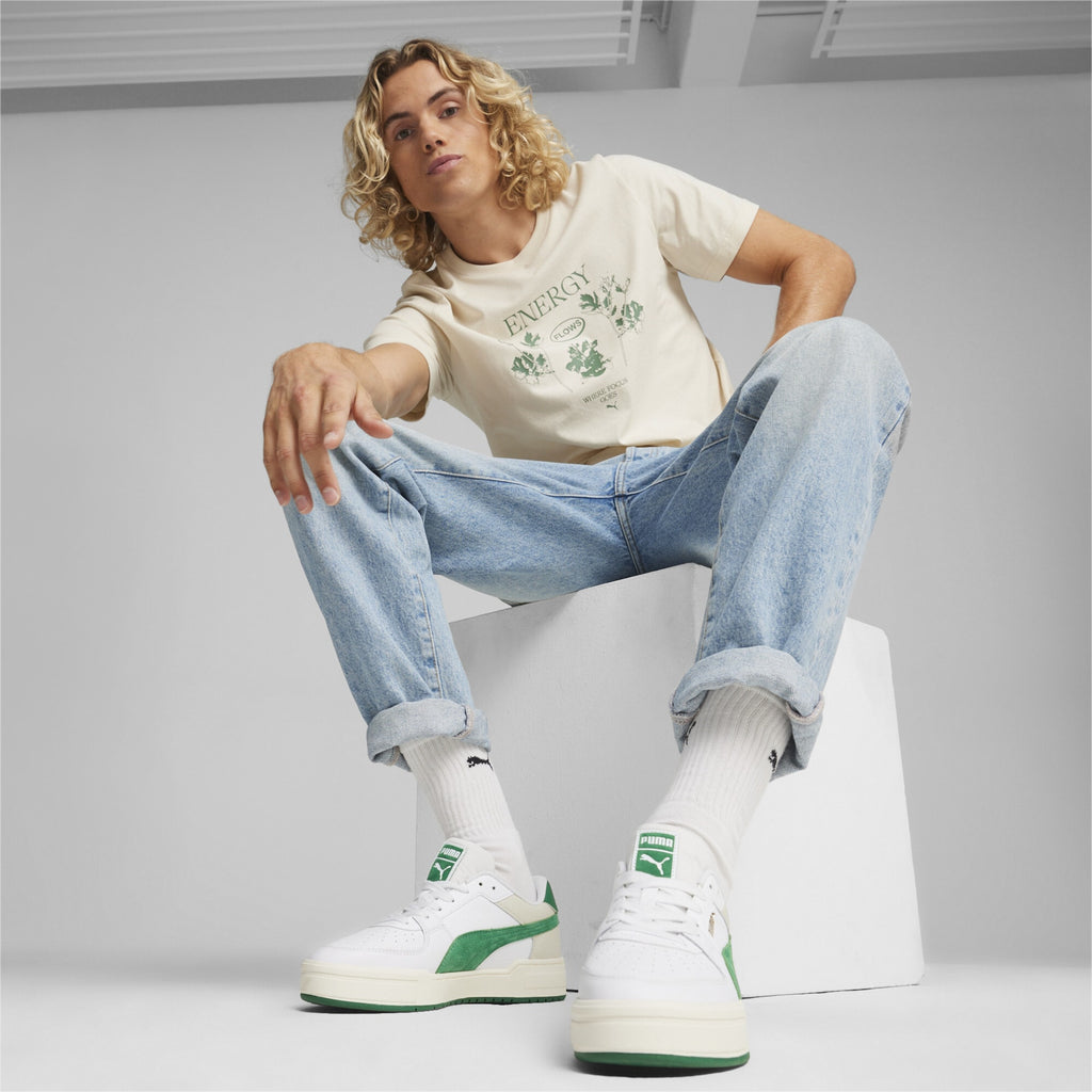 PUMA CA PRO SUEDE FS - Puma White / Archive Green