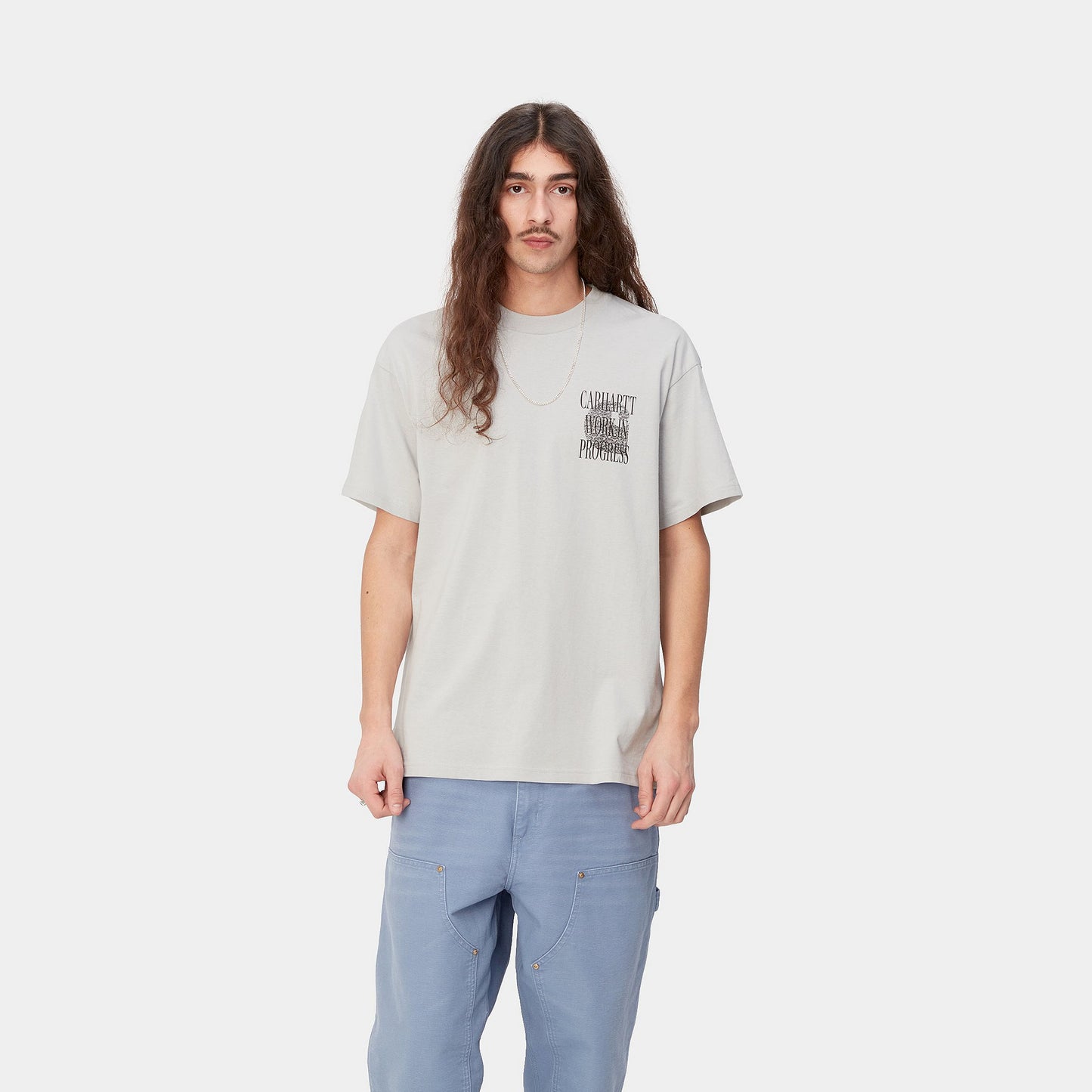 CARHARTT WIP S/S ALWAYS A WIP T-SHIRT - Sonic Silver