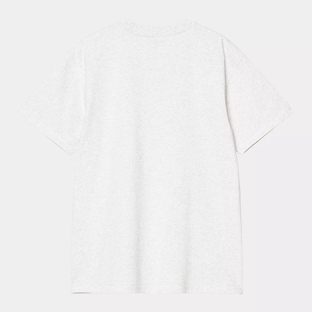 CARHARTT WIP S/S American Script T-Shirt - Ash Heather