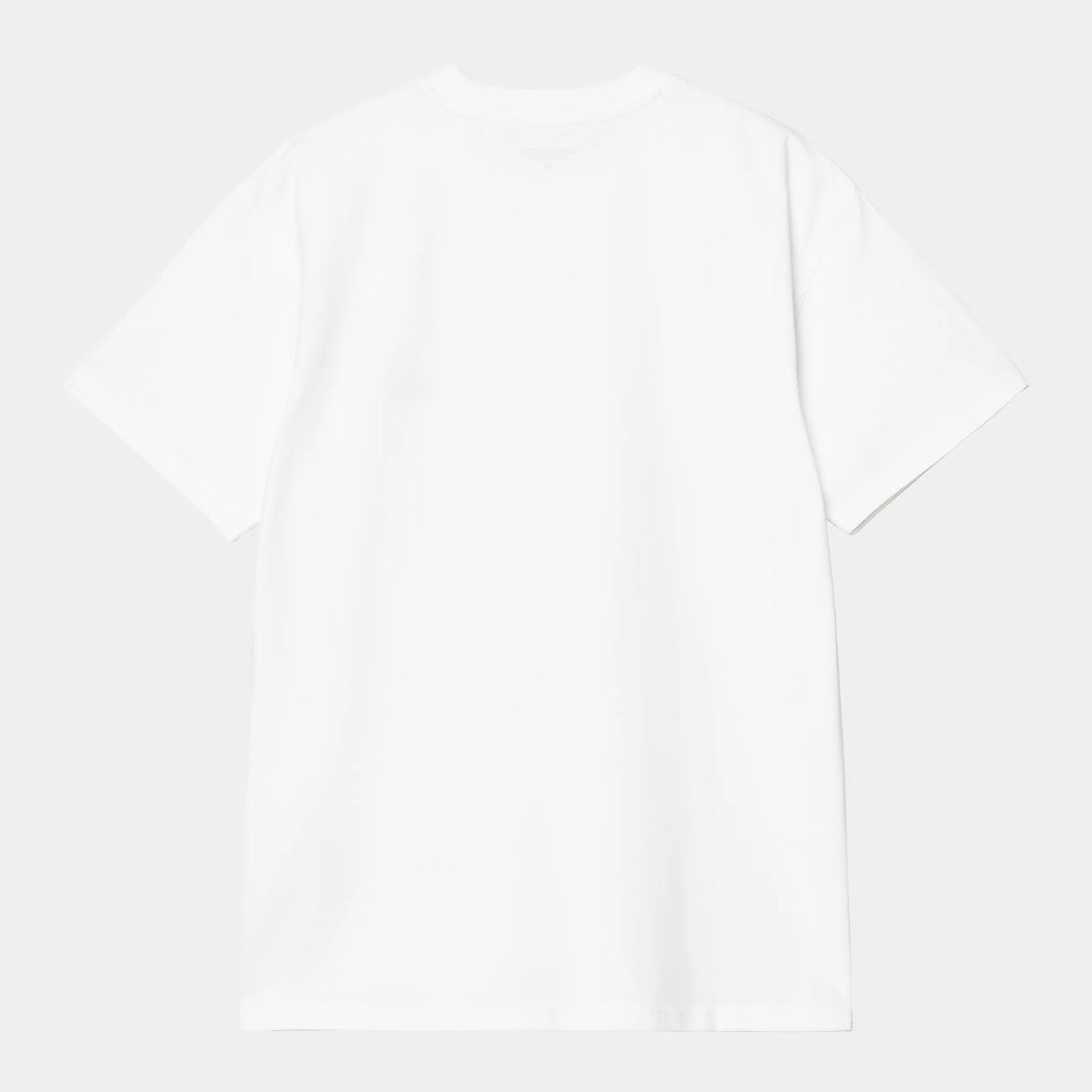 CARHARTT WIP S/S American Script T-Shirt - White