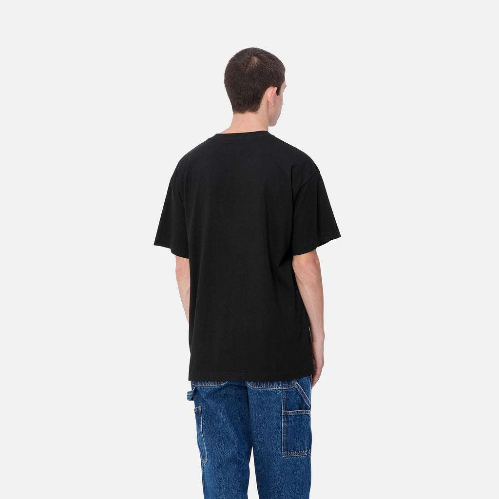 CARHARTT WIP S/S BIB Overall T-Shirt - Black