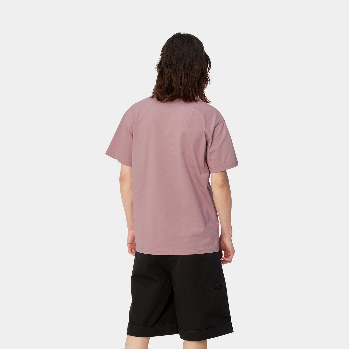 CARHARTT WIP S/S CHASE T-Shirt - Glassy Pink Gold