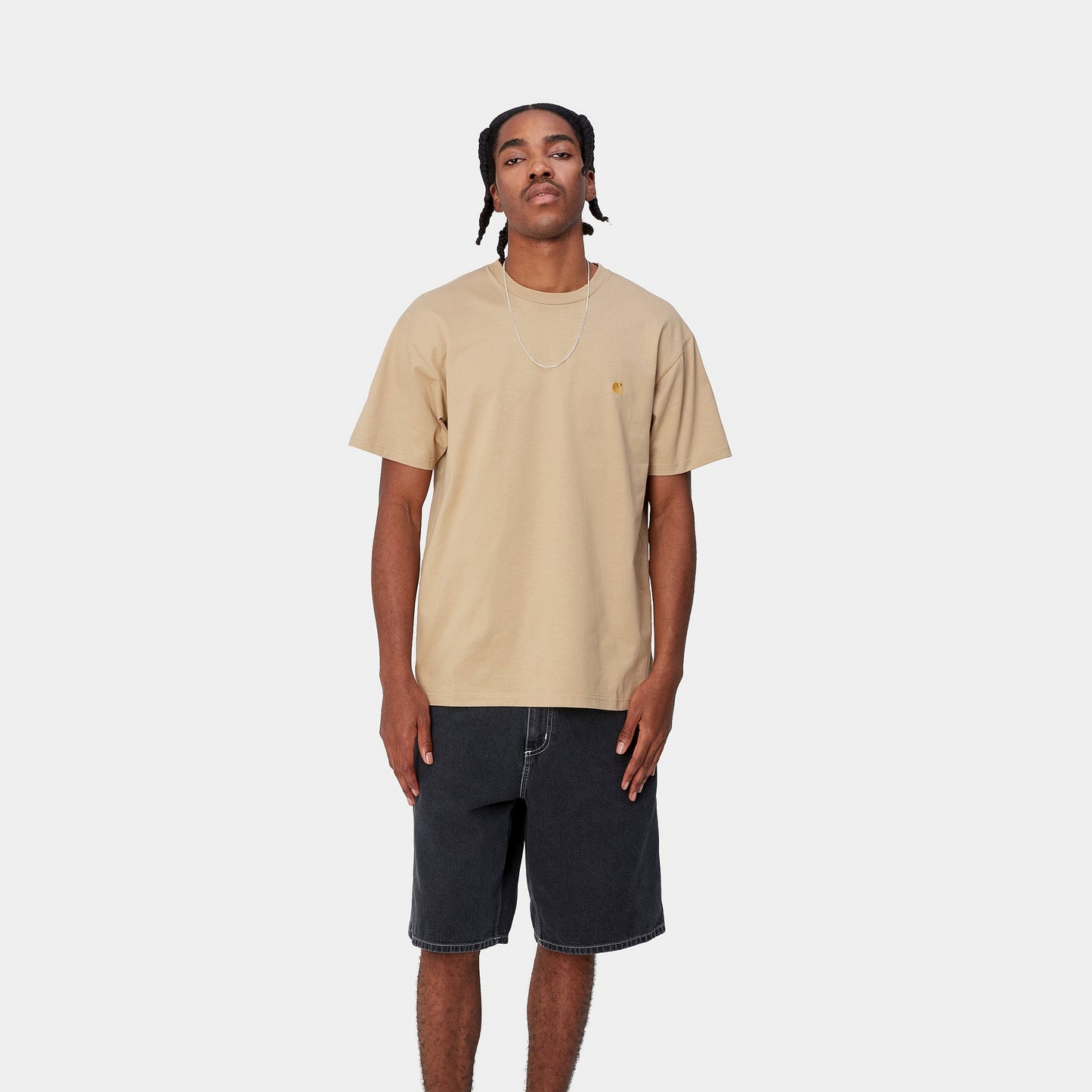 CARHARTT WIP S/S CHASE T-Shirt - Sable Gold