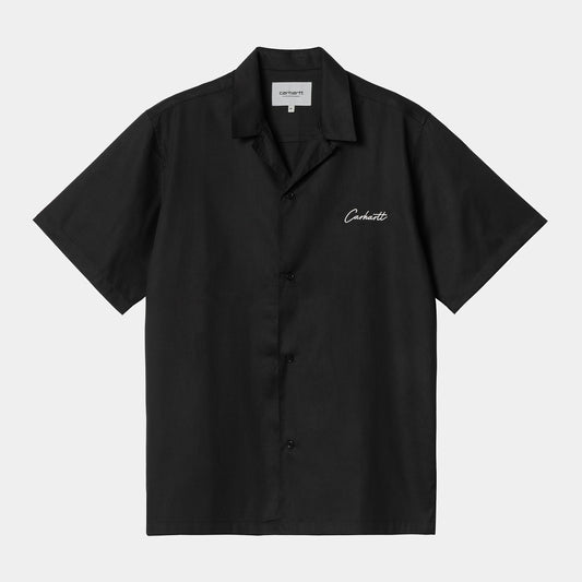 CARHARTT WIP S/S Delray Shirt - Black Wax