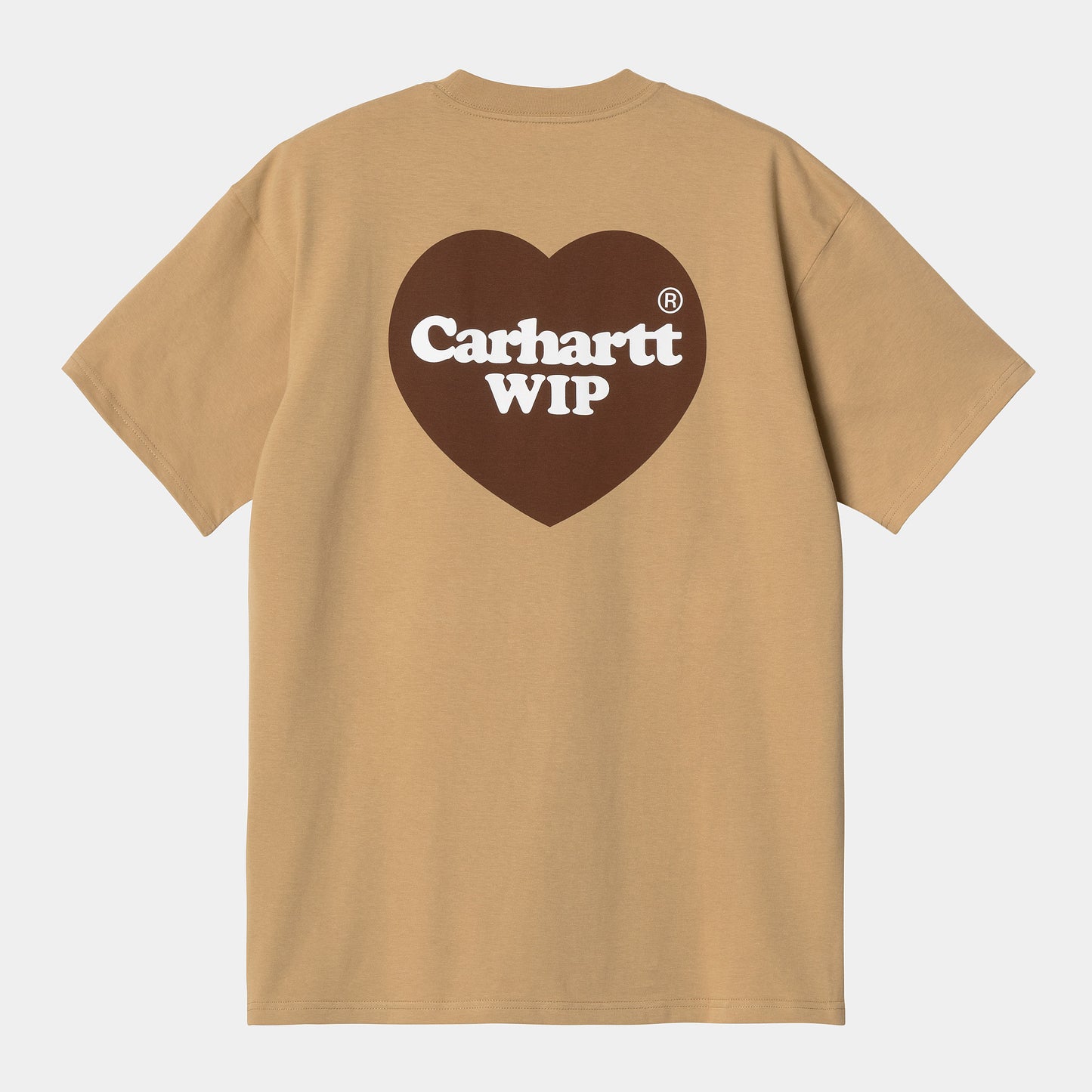 CARHARTT WIP SS DOUBLE HEART T-SHIRT - Dusty Hamilton Brown