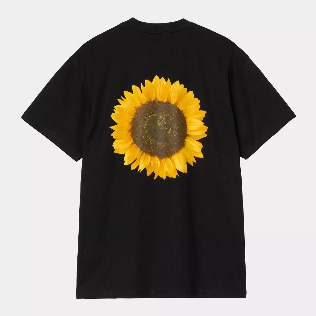 CARHARTT WIP S/S Sunflower T-Shirt - Black