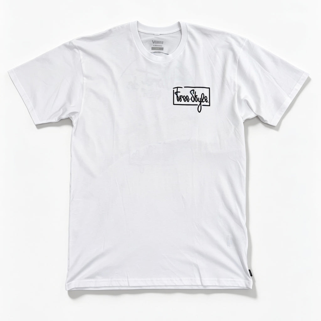 FREESTYLE X Sa Caleta S/S Tee Nike SB Tee - White Black