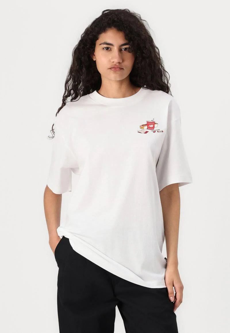 NEW BALANCE Spectator T-Shirt - White