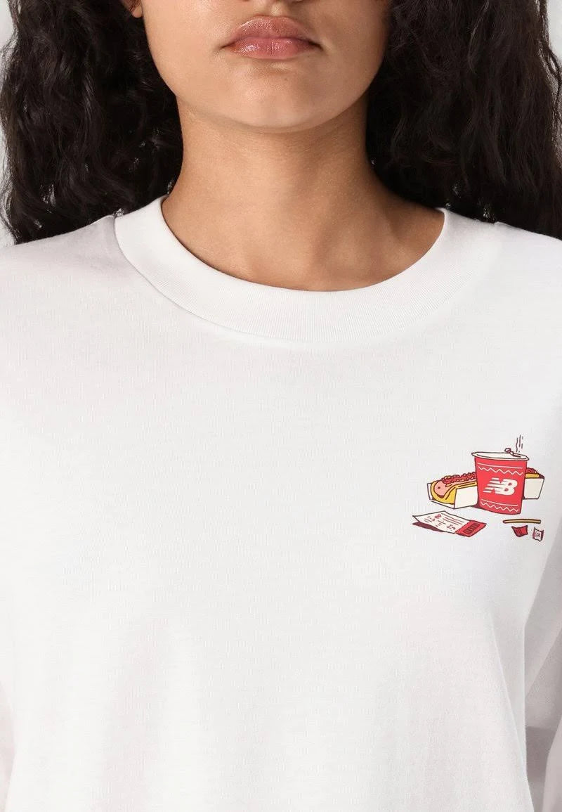 NEW BALANCE Spectator T-Shirt - White