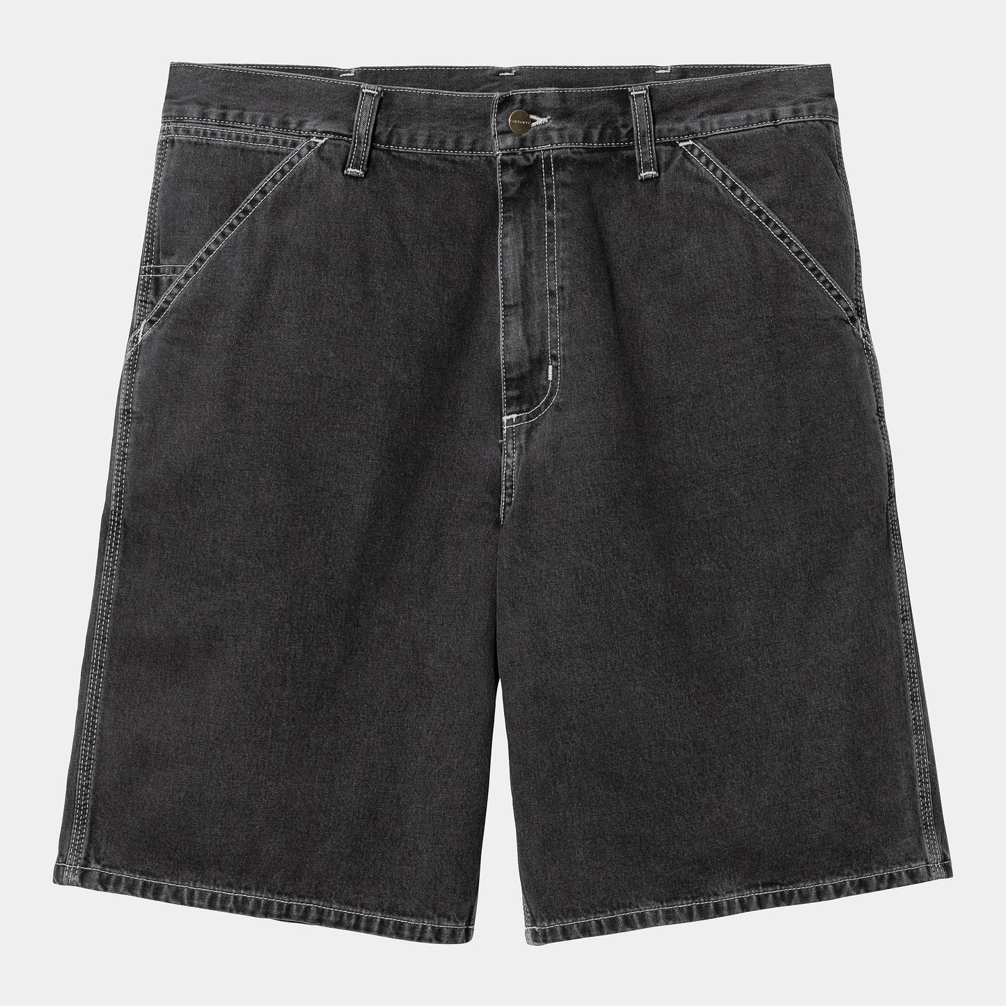 CARHARTT WIP Simple Short - Black (Heavy Stone Washed)