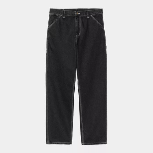 CARHARTT WIP Single Knee Pant - Black (stone washed)