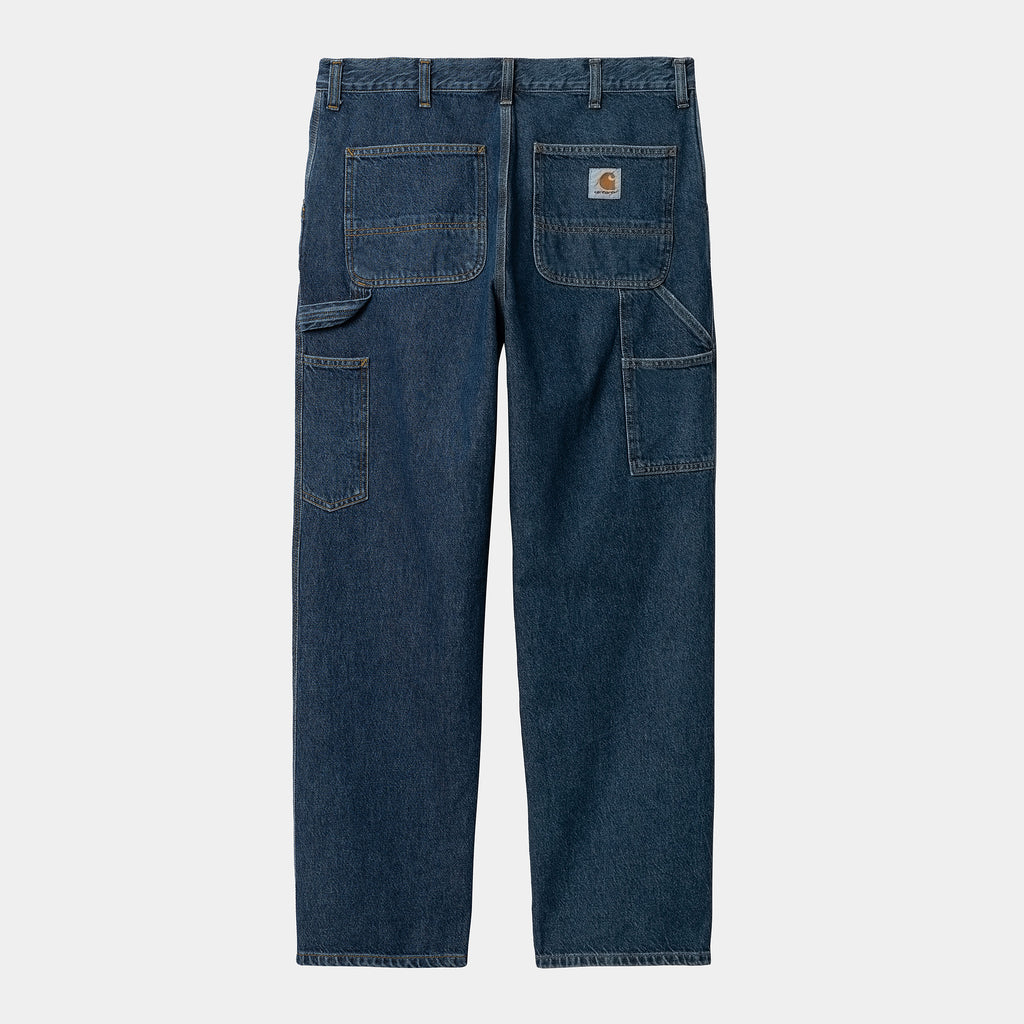 CARHARTT WIP SINGLE KNEE PANT - Blue (Stone Washed)