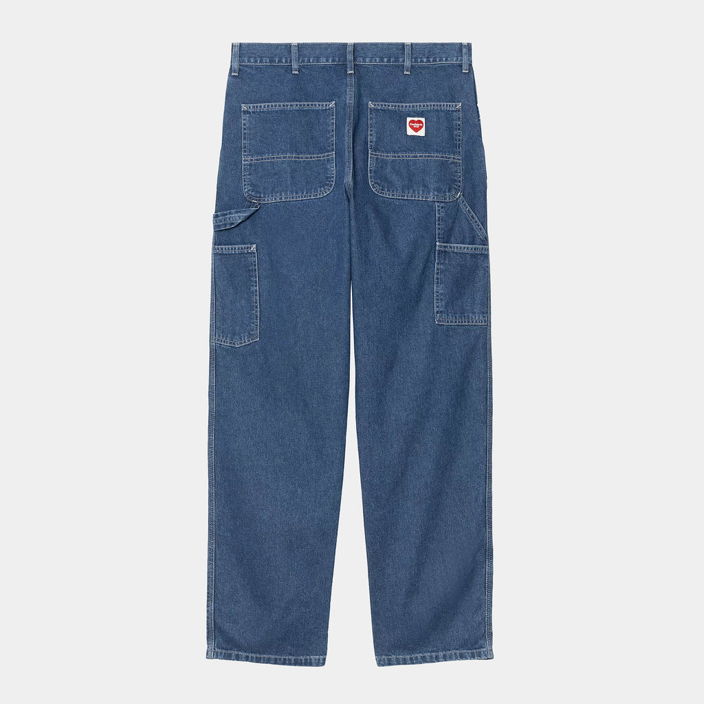 CARHARTT WIP Single Knee Pant - Blue (stone washed)