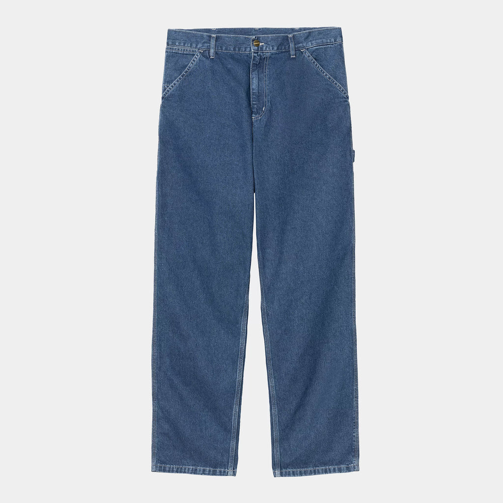 CARHARTT WIP Single Knee Pant - Blue (stone washed)
