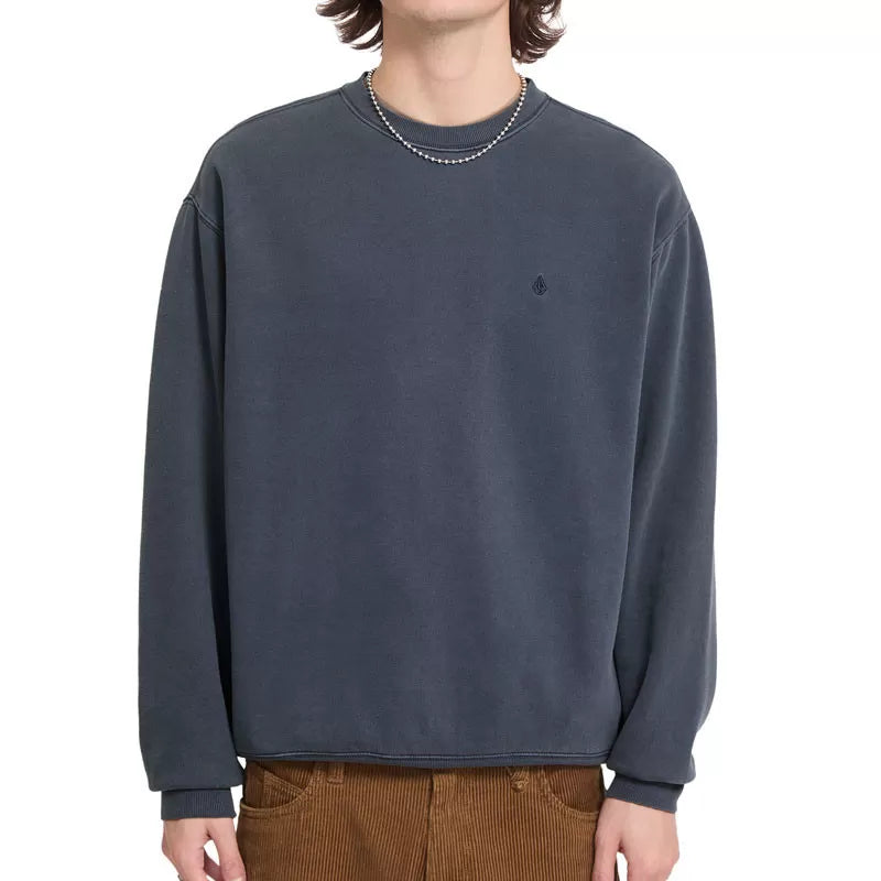 VOLCOM SINGLE STONE CREW - Storm Blue