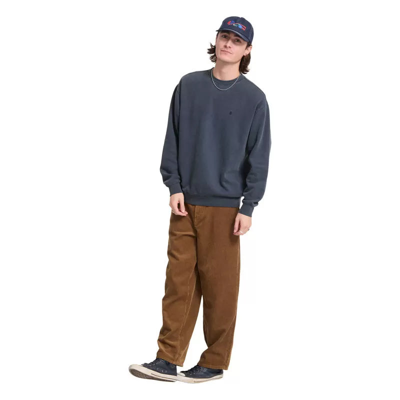 VOLCOM SINGLE STONE CREW - Storm Blue
