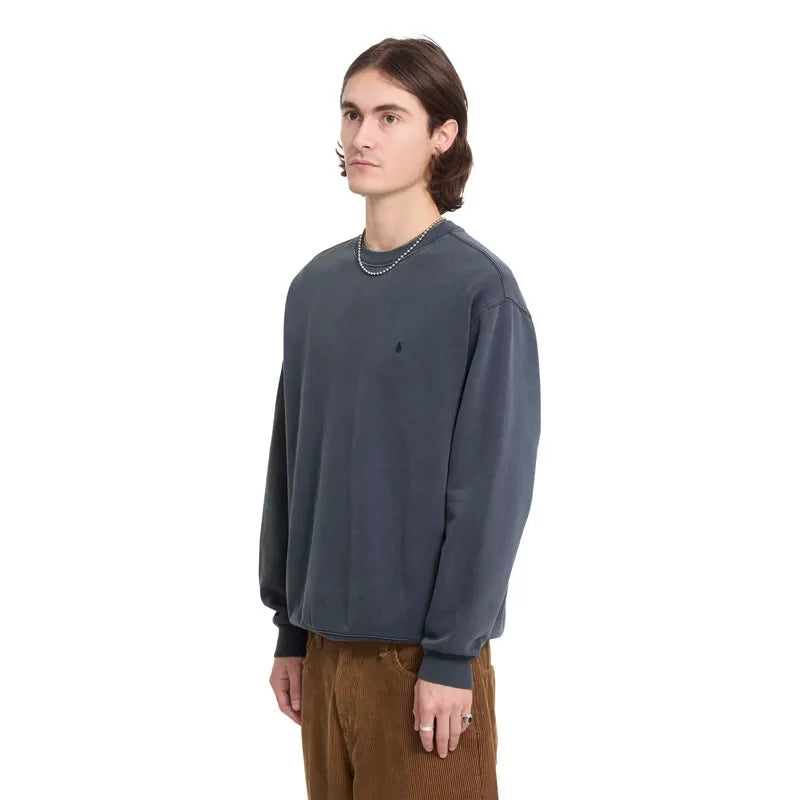 VOLCOM SINGLE STONE CREW - Storm Blue