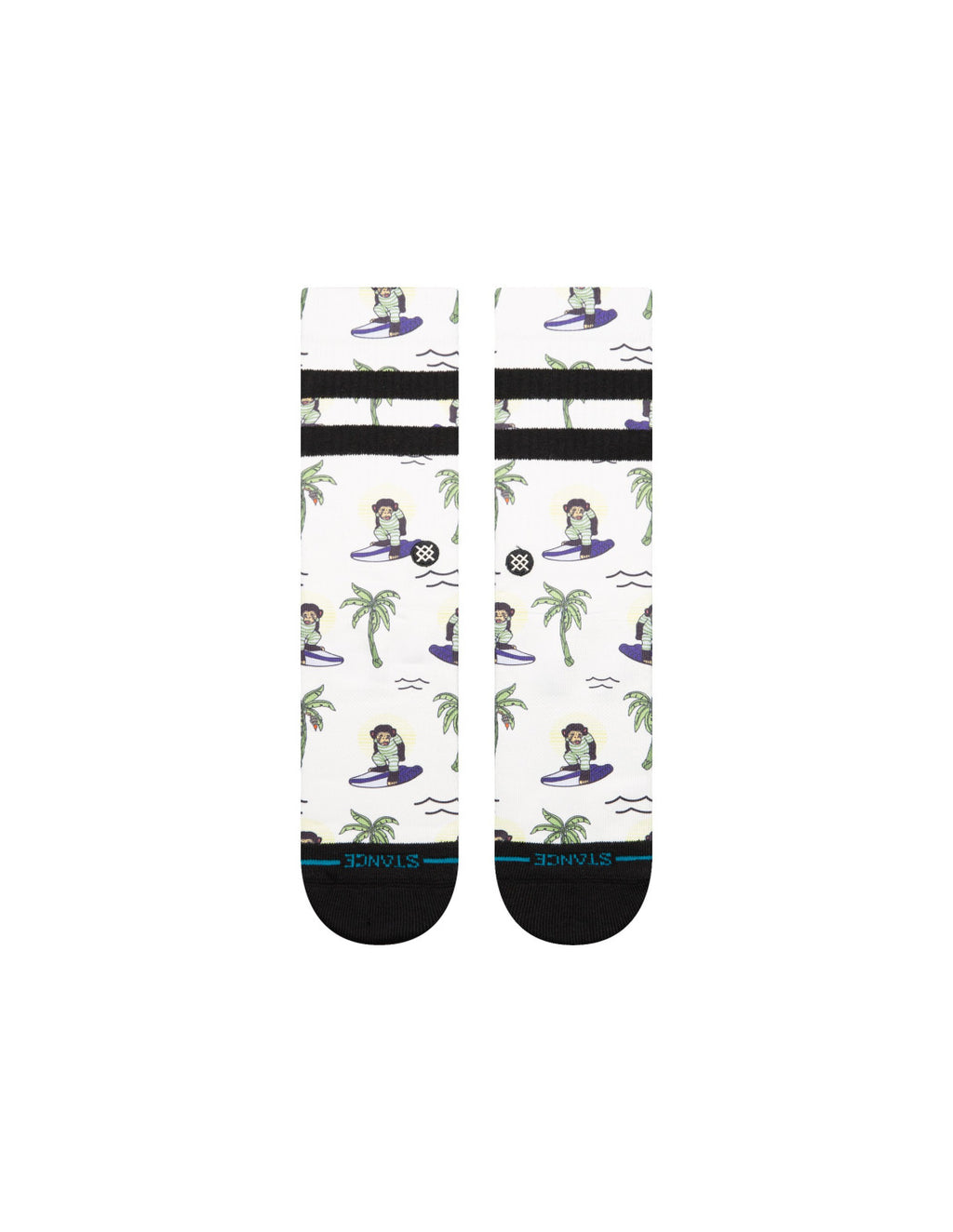 STANCE SURFIN MONKEY CREW - White